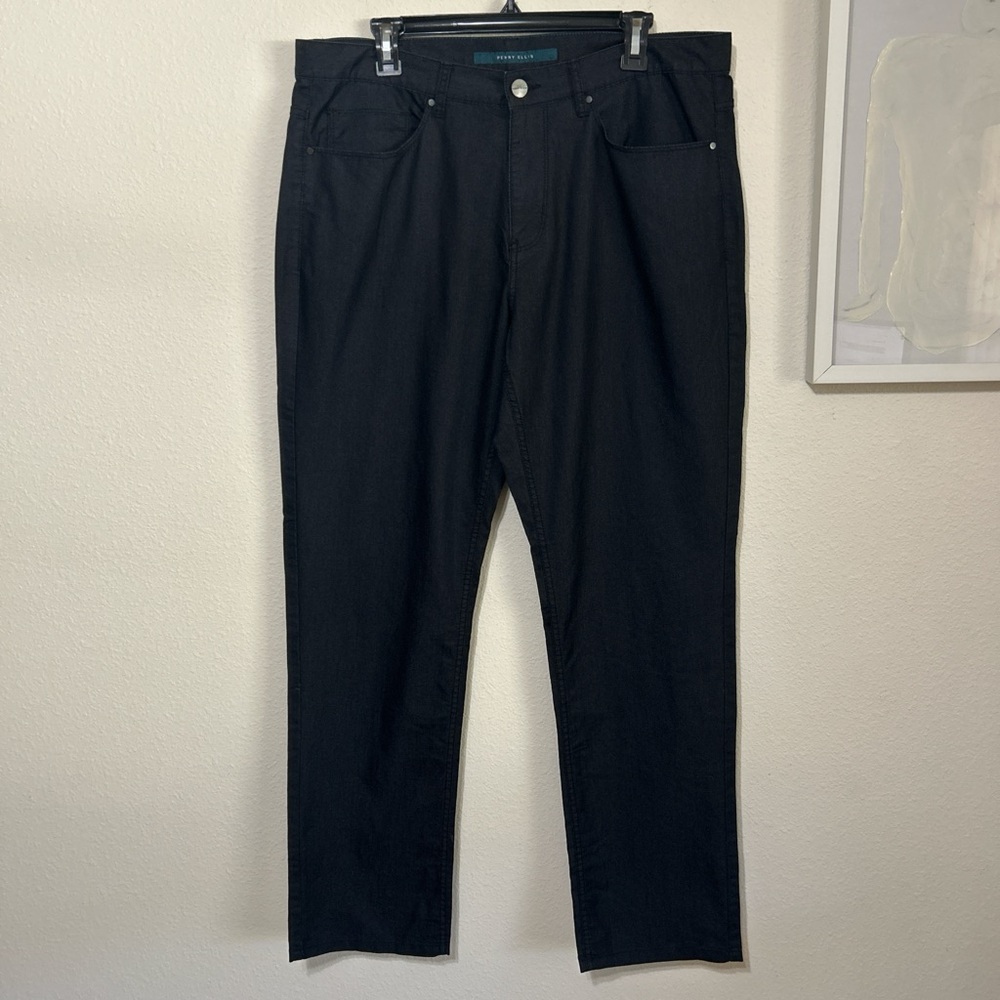 Perry Ellis Men's Dark charcoal Jeans